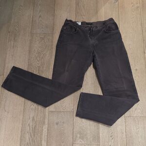 Versace Classic V2 Men's Gray Dark Wash Denim Jeans Straight Leg Made in Italy